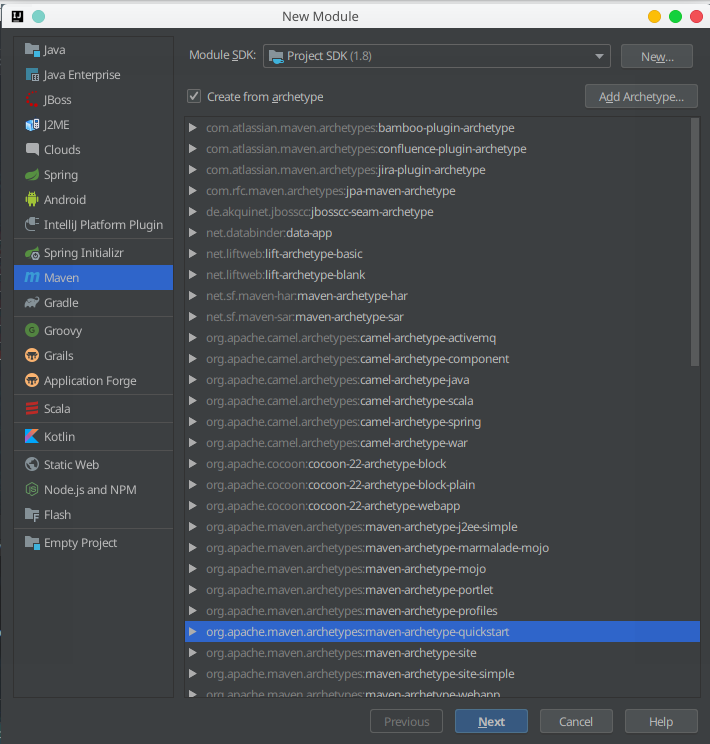 创建子项目client
